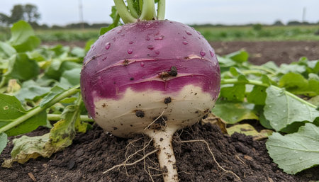 Natural Farm and Garden Elements Background