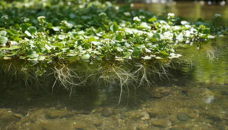 Natural Farm and Garden Elements Backgroundの写真素材