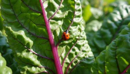 Natural Farm and Garden Elements Background