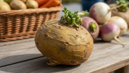 Natural Farm and Garden Elements Background