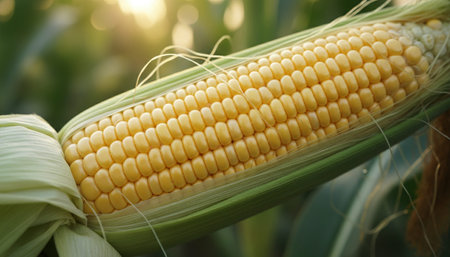 Natural Farm and Garden Elements Background