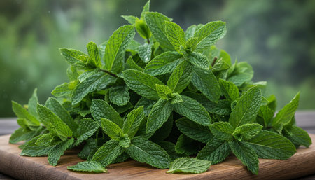 Natural Farm and Garden Elements Background