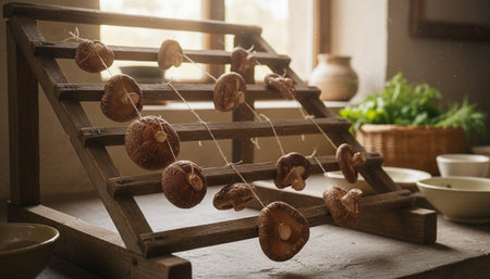 Natural Farm and Garden Elements Backgroundの写真素材