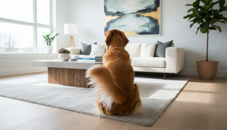 Modern Indoor Interior Space Background Photo for Creative Designの写真素材