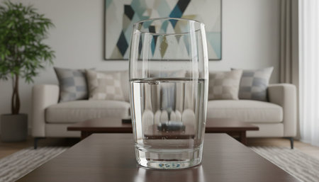 Modern Indoor Interior Space Background Photo for Creative Designの写真素材