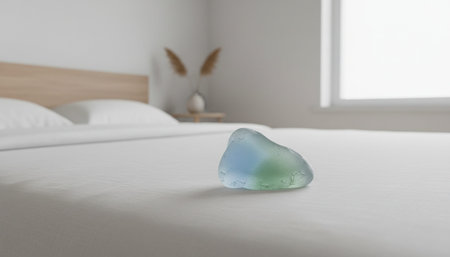 Beautiful Bedroom Room Scene Background for Creative Design
