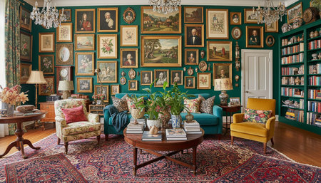 Modern Indoor Interior Space Background Photo for Creative Designの写真素材