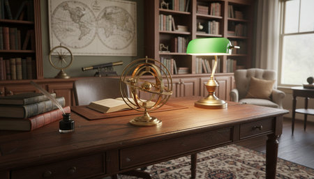 Creative Workspace Interior Room Background