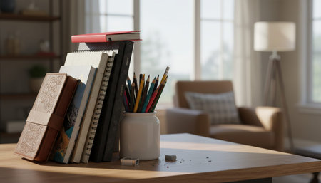 Creative Workspace Interior Room Background