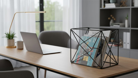 Creative Workspace Interior Room Background