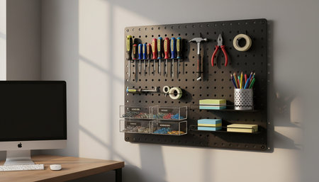 Creative Workspace Interior Room Background