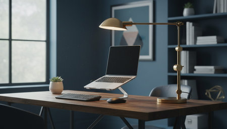 Creative Workspace Interior Room Background