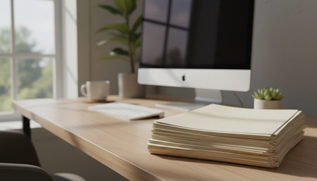 Creative Workspace Interior Room Background