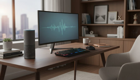 Creative Workspace Interior Room Background