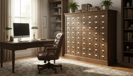 Creative Workspace Interior Room Background