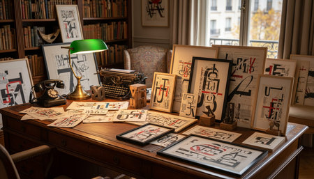 Creative Workspace Interior Room Background