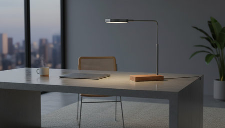 Creative Workspace Interior Room Background