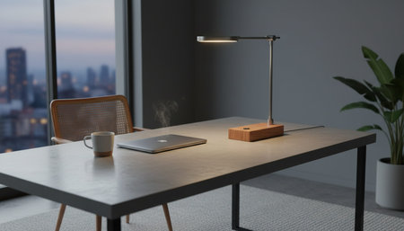 Creative Workspace Interior Room Background