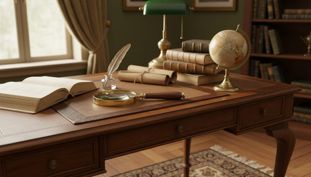 Creative Workspace Interior Room Background