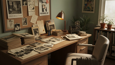 Creative Workspace Interior Room Background