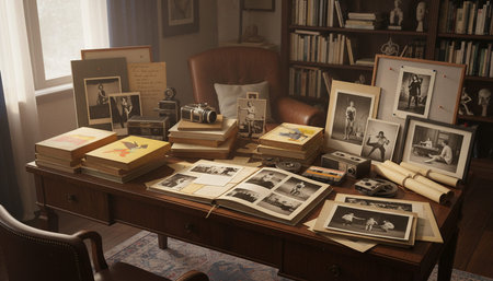 Creative Workspace Interior Room Background