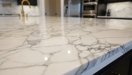 Modern Kitchen Interior Space Background