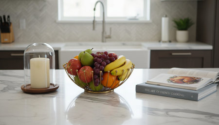 Modern Kitchen Interior Space Background