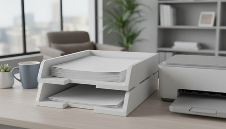 Creative Workspace Interior Room Background