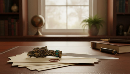Modern Creative Workspace Interior Scene Background