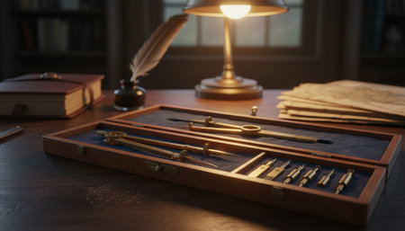 Modern Creative Workspace Interior Scene Background