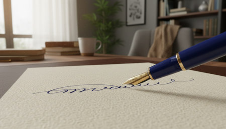 Modern Creative Workspace Interior Scene Background