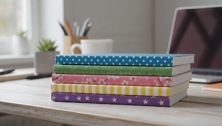 Home Office and Art Studio Interior Background