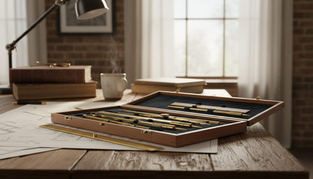 Home Office and Art Studio Interior Background