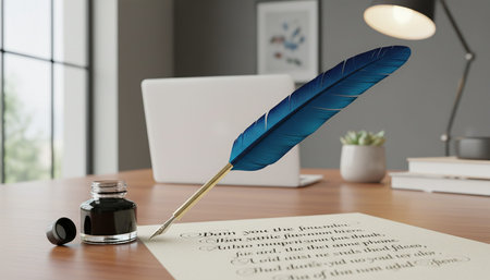 Home Office and Art Studio Interior Background