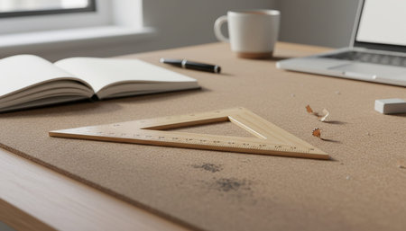 Home Office and Art Studio Interior Background