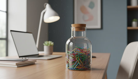 Home Office and Art Studio Interior Background