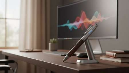 Home Office and Art Studio Interior Background