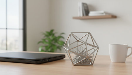 Home Office and Art Studio Interior Background