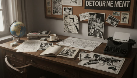 Home Office and Art Studio Interior Background
