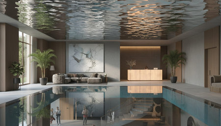 Artistic Creative Workspace Room Background for Design Use
