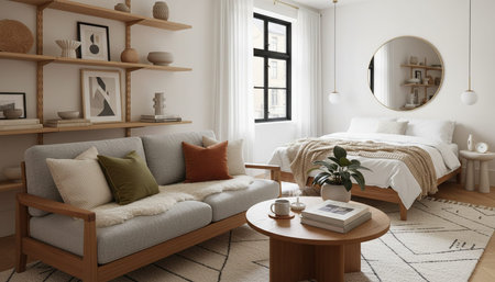 Artistic Creative Workspace Room Background for Design Use