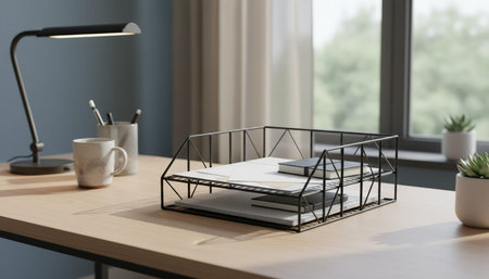 Home Office and Art Studio Interior Background