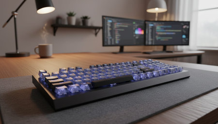 Home Office and Art Studio Interior Background