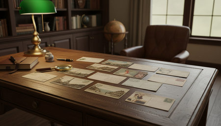 Home Office and Art Studio Interior Background