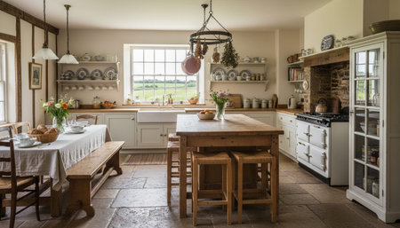 Artistic Creative Workspace Room Background for Design Useの写真素材