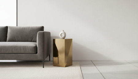 Elegant Residential Interior Room Background