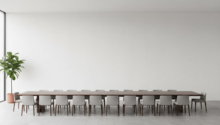 Elegant Residential Interior Room Background