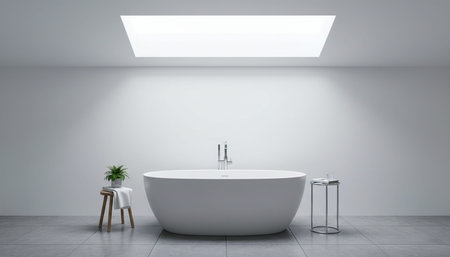 Elegant Residential Interior Room Background