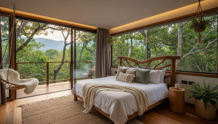 Luxury Interior Living Space Scene Background