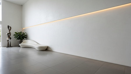 Elegant Residential Interior Room Background